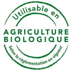 Utilisable en Agriculture Biologique